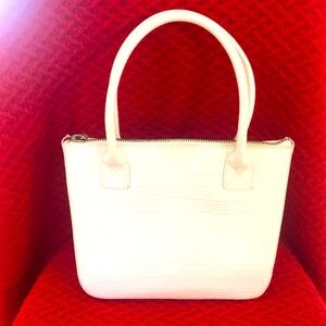 MAXX New York Embossed Leather Handbag